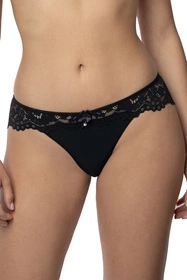 Róża Newia Majtki figi, czarny