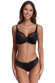 Ava 2107/B Yasemin Majtki brazyliany, black