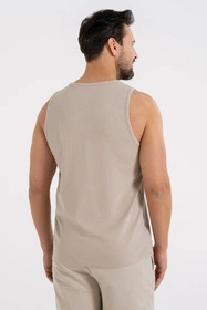 Moraj OTS1200-039 Koszulka bez rękawów, beige
