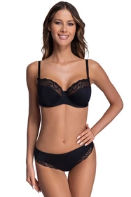 Ava 2111/B Azalea Majtki brazyliany, black