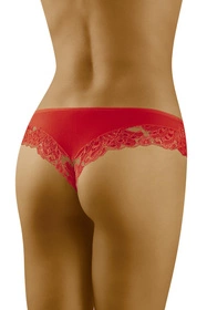 Wol-Bar Karioka Majtki szorto-stringi, czerwony