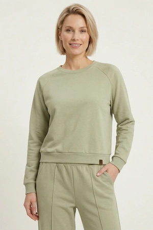 Vivisence 9004 Bluza nierozpinana, oliwkowy