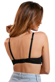 Vivisence 1041 Biustonosz push-up, czarny