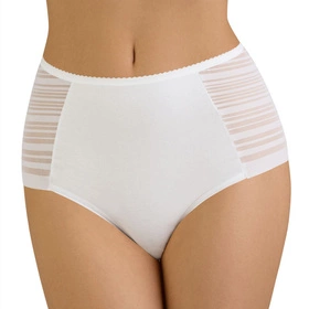 Vivisence 4014 Majtki wysokie figi, biały