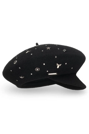 Vivisence 7062 Nakrycie głowy kaszkiet, czarny