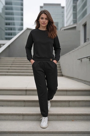 Vivisence 9204kmpl Komplet bluza+spodnie, czarny