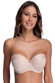 Ava 1787 Last Night MAXI Biustonosz bardotka, beige