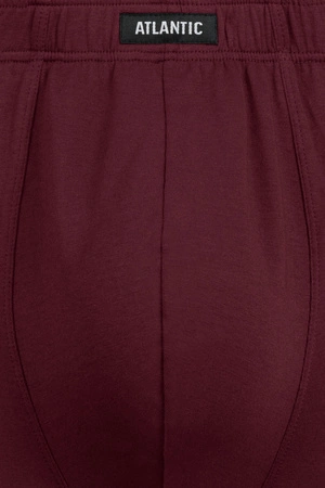 Atlantic 6SMH-001 6-pack Majtki bokserki, burgund/czarny/khaki/brąz/grafit/czarny