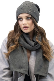 Vivisence 7002 Nakrycie głowy czapka, ciemnoszary