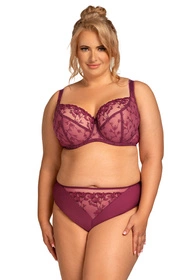 Nessa Nel N500 Biustonosz miękki, burgund