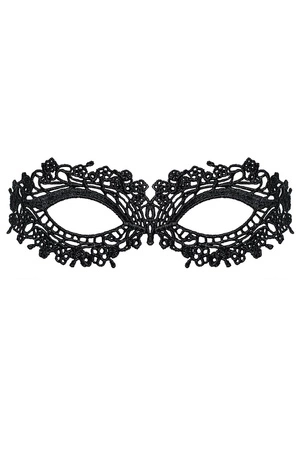Obsessive A710 mask Akcesoria erotyczne opaska, czarny