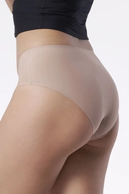 Julimex Simple panty Majtki figi, ciemny beż