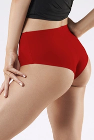 Julimex Simple Brasil Maxi Majtki wysokie figi, czerwony