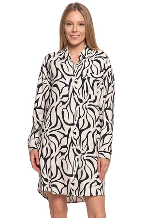 Moraj PDK4800-003 Nocna koszula, patt 1-ecru