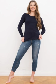 Italian Fashion Ibiza dł.r. Koszulka z długim rękawem, granat