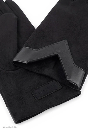 Vivisence 7222 Rękawiczki dzianinowe, black