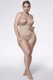 Julimex 251 Figi Wysoka Talia Majtki figi modelujące, natural