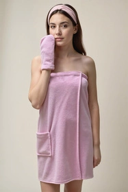 Vivisence 5025Kmpl Tekstylia domowe ręcznik, różowy