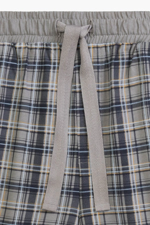 Atlantic NMP-380 Nocna piżama, granat/szary