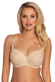 Vena VB-65 Biustonosz usztywniany, beżowy