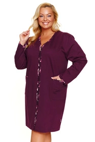 Doctor Nap SMZ.7319 Nocna szlafrok, burgundy