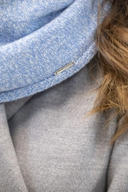 Vivisence 7108 Szalik lub apaszka komin, błękitny melanż