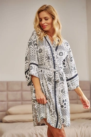 Doctor Nap SWW.7258 Nocna szlafrok, bandana