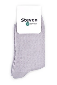 Steven 125-010 Bamboo Skarpety za kostkę, popiel/romby