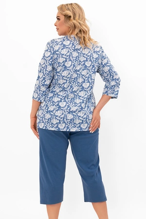 Italian Fashion Bisali r.3/4 sp.3/4 Nocna piżama, druk/jeans