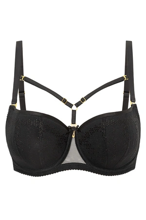 Vena VB-475 Biustonosz balkonetka, czarny