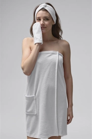 Vivisence 5025Kmpl Tekstylia domowe ręcznik, biały