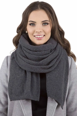 Vivisence 7037Kmpl Komplet beret+szalik, ciemnoszary