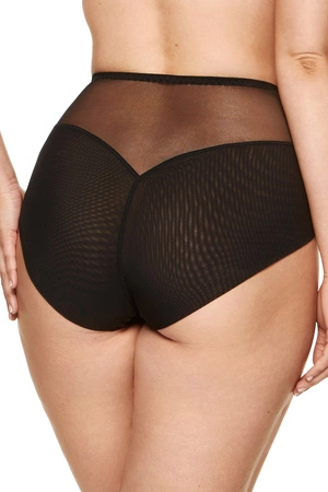 Gorteks Gabi/FW Majtki wysokie figi, czarny