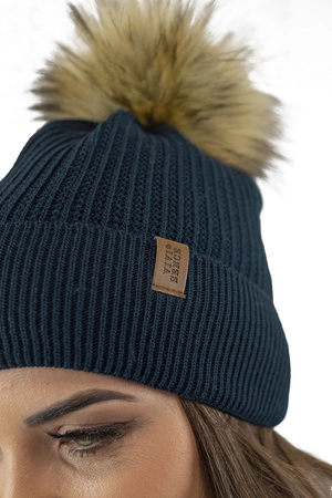 Vivisence 7042Kmpl Komplet czapka+szalik, granatowy