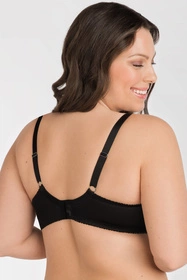 Gorsenia K101 Zoya Biustonosz miękki, czarny