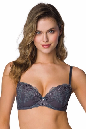Mat 3930/11 Melisande Biustonosz push-up, szary