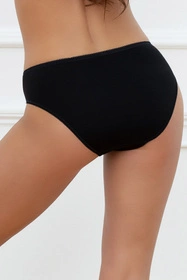 Italian Fashion Intryga midi Majtki figi, czarny