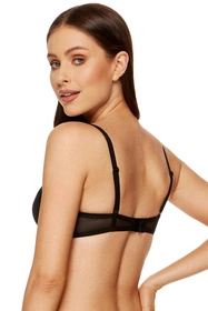 Gorteks Zara/B1 Biustonosz push-up, czarny