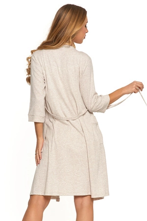 Moraj PDSZ4300-001 Nocna szlafrok, beige melange