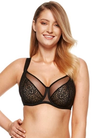 Gorteks Gabi/B2 V2 Biustonosz miękki, czarny