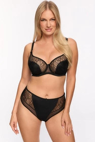 Gaia 1301P Sabina Majtki figi, czarny