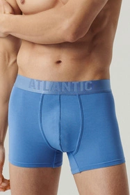 Atlantic MH-1201  Majtki bokserki, niebieski