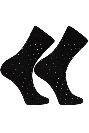Moraj CML400-006 Skarpety za kostk�, patt 3-black/kropki