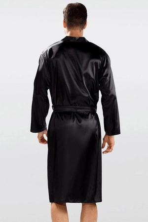 Dkaren Christian Nocna szlafrok, czarny