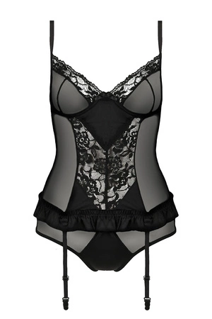 Avanua Melek corset Gorset sexy, black