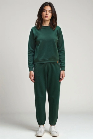 Vivisence 9004 Bluza nierozpinana, zielony