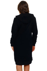 Doctor Nap SMZ.4136 Nocna szlafrok, black