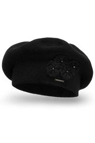 Vivisence 7006 Nakrycie głowy beret, czarny
