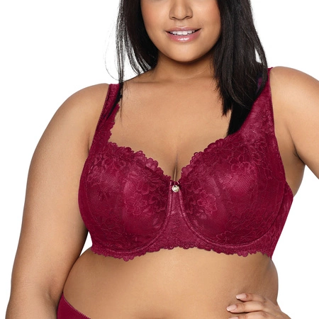 Mat 053/22 Carmela Big Biustonosz usztywniany, burgund