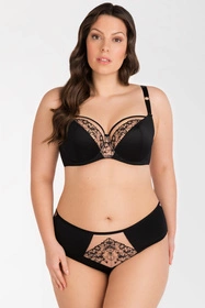 Gorsenia K102 Zoya Majtki figi, czarny